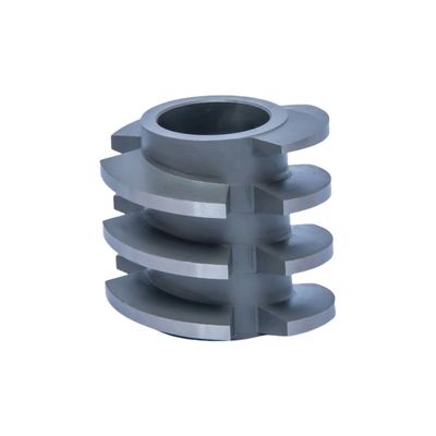 kopen 10 mm - 300 mm staalbus met twee schroefelementen met harde chroombewerking voor voedselproductie online manufacture