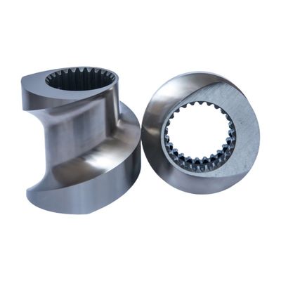 kopen slijtvast schroefelement ISO9001 75 mm dubbelschroef extrudermachine online manufacture