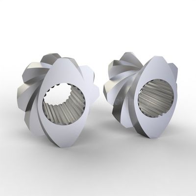 kopen Warmtebehandelde TDK-schroefelementen DIN Twin Screw Extruded Parts voor de chemische industrie online manufacture