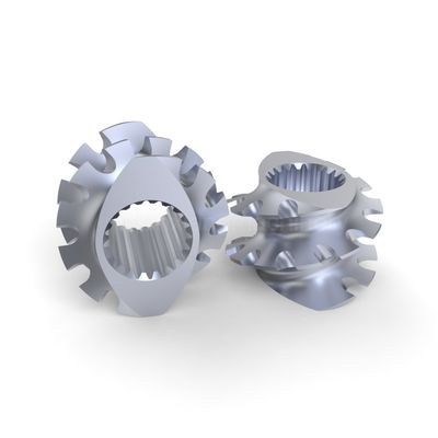 kopen 316L SEM Schroefelement Twin Screw Parts Spline Connection Voor de productie van kunststofrubber online manufacture