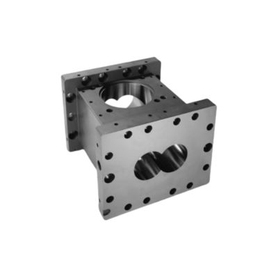 kopen OEM Extruder Side Open Screw Barrel Extrusion Screw Extruder voor dubbele draad online manufacture