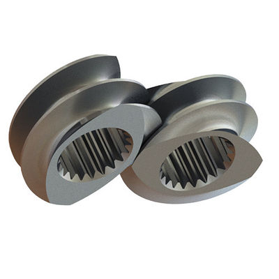 kopen Dia 10 mm Compressieelementen Vacuümharding Twin Screw Elementen Voor Rubberindustrie online manufacture
