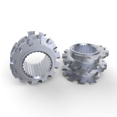 Corrosiebestendig ZME mengelement 316L Twin Screw Elements voor de vervaardiging van rubber