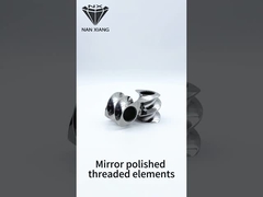 Dubbel gevlogen schroefelement