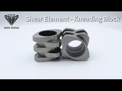 Melting Zone Extruder Kneading Block 30 Graden 45 Graden 60 Graden Hoek