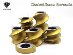 W6Mo5Cr4V2 Staal met een enkele spiraal schroefelementen Extruder Vacuümharding voor poedercoating